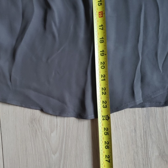 Joie Tank Top Womens M Sleeveless Button-Up Blouse - Dark Gray - Picture 6 of 7